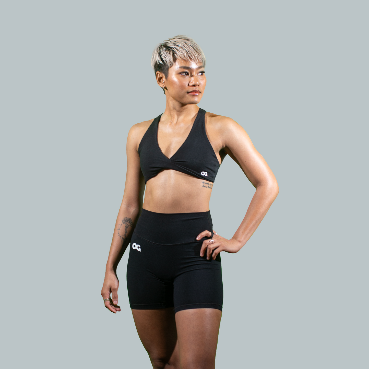 Asia Activewear Set Black OG Fightwear