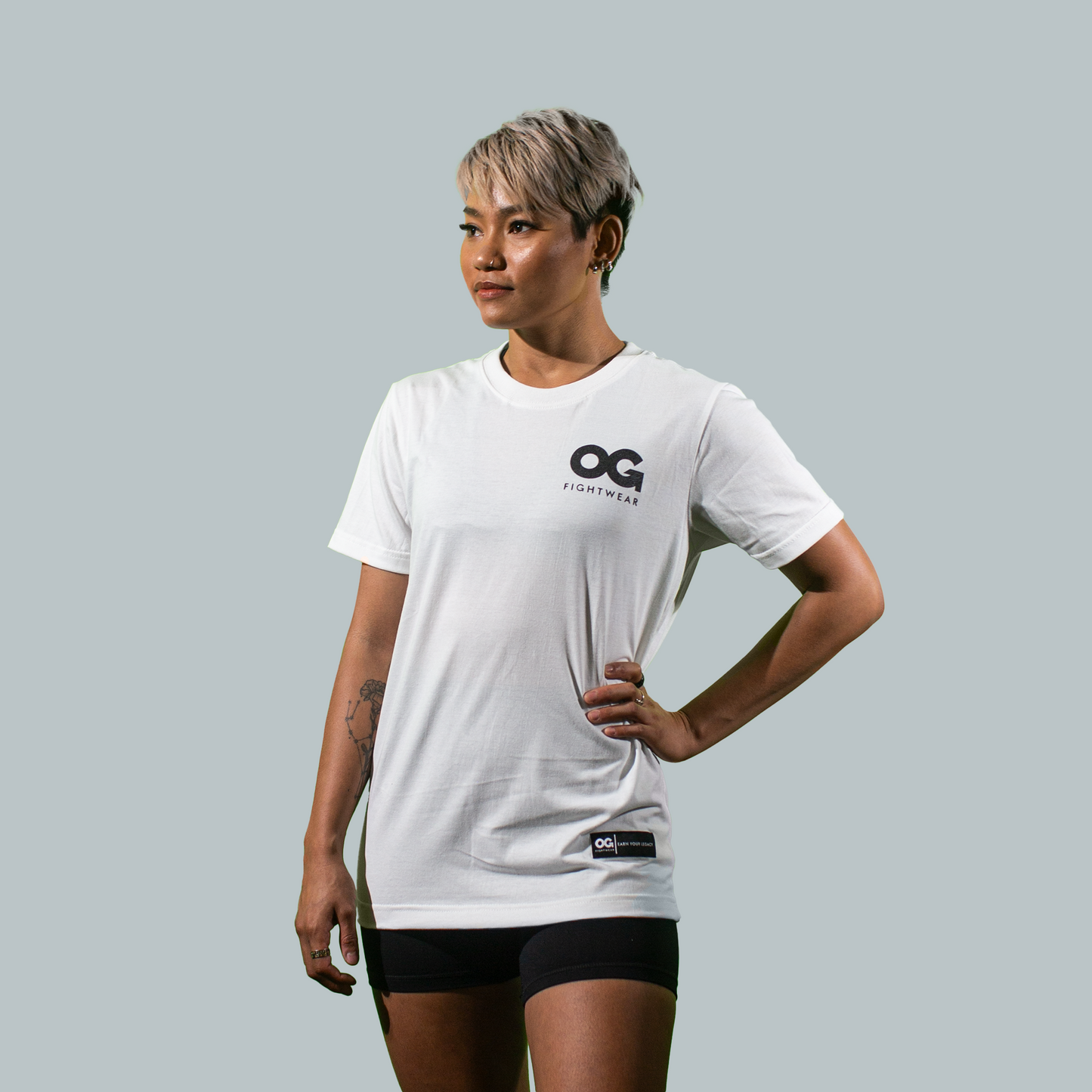 Classic Cotton T-Shirt White OG Fightwear