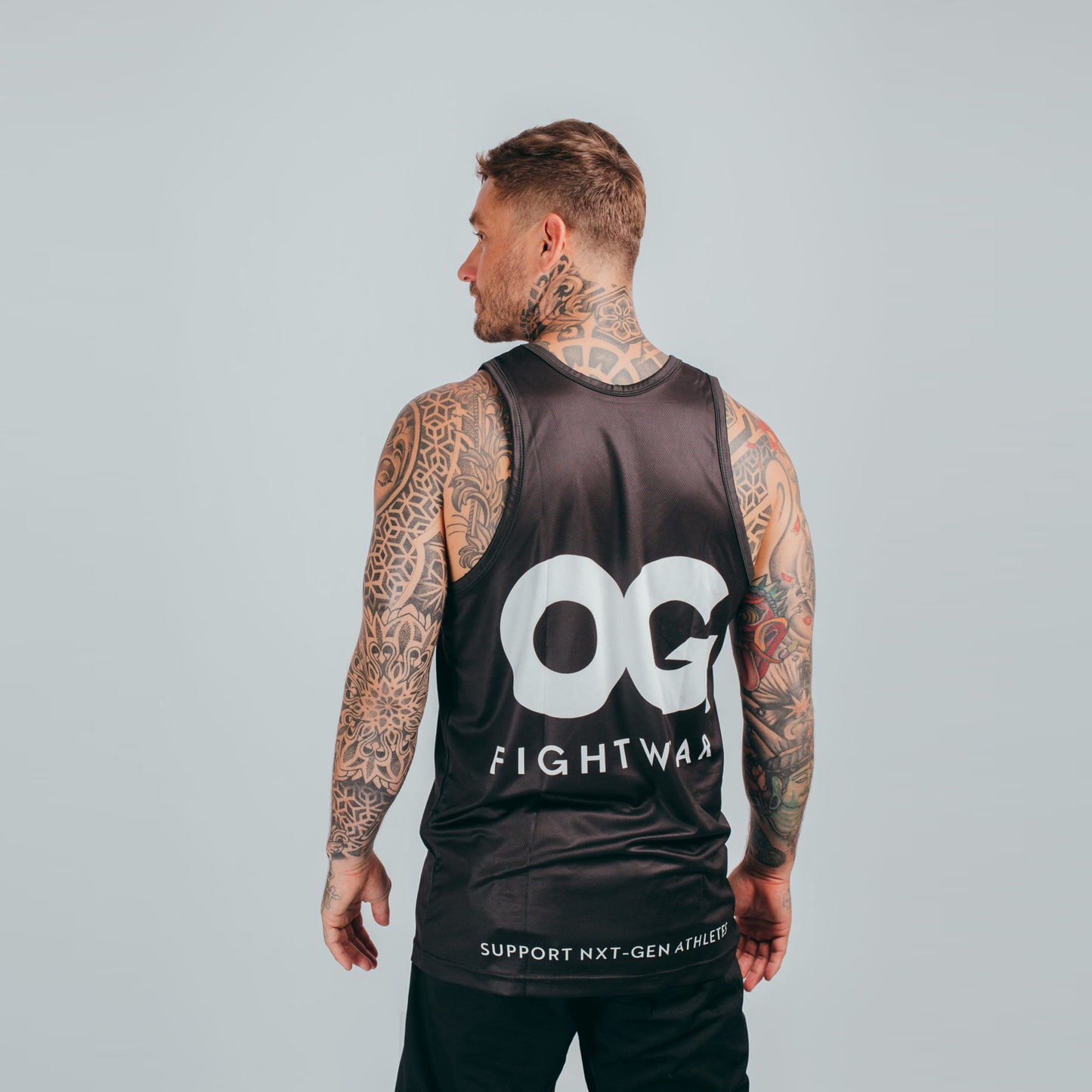 Classic Microfiber Singlet (Black)