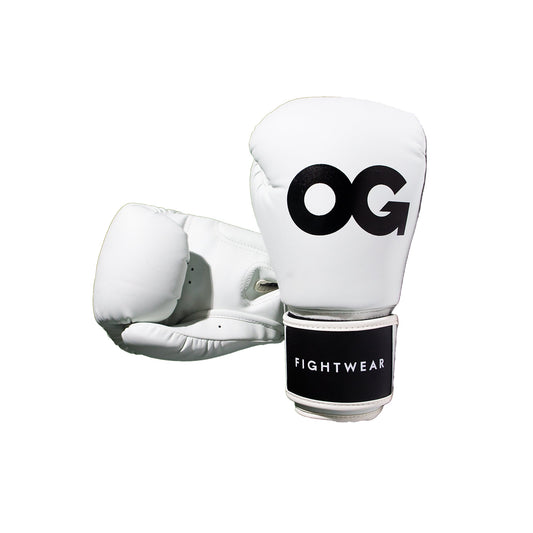 OG Supermax Boxing Gloves (White)
