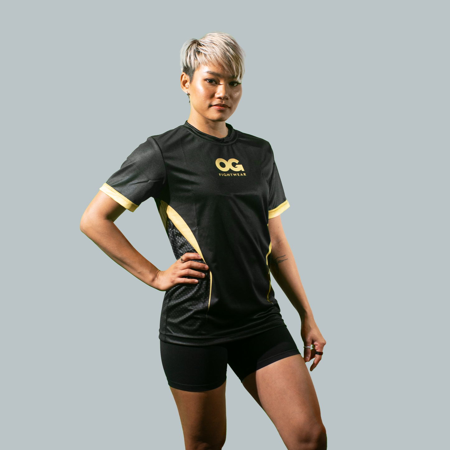 Elite Gold Legacy Microfiber T-Shirt OG Fightwear