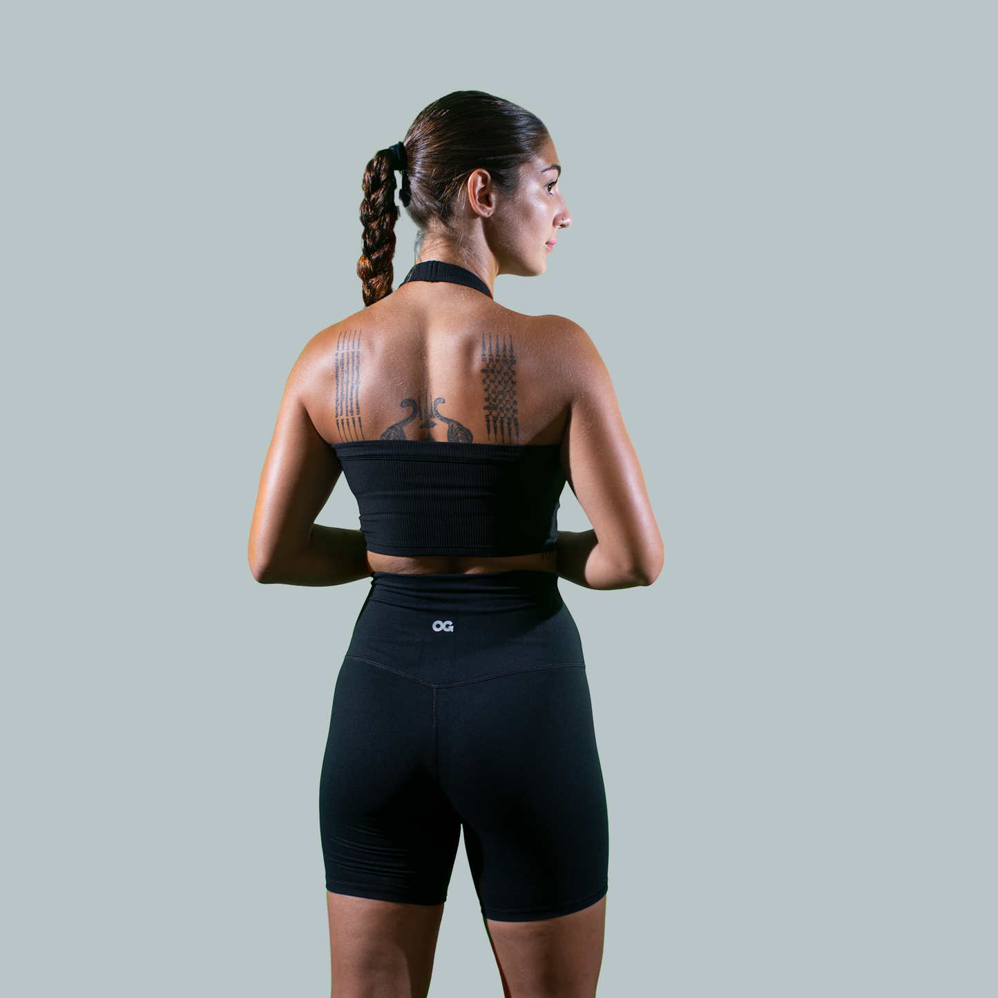 Eve Halter Top (Black)