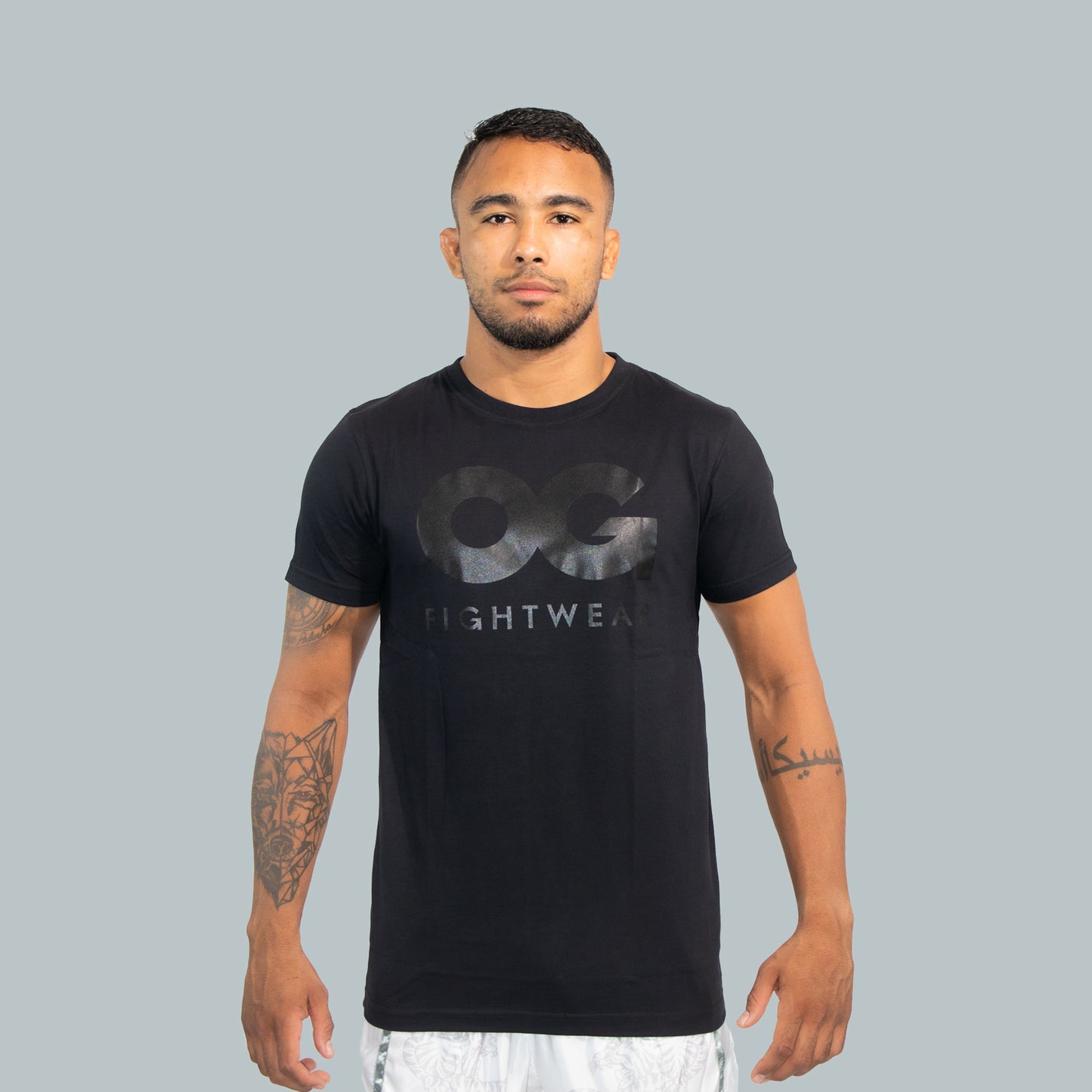 OG Black on Black Cotton T-Shirt