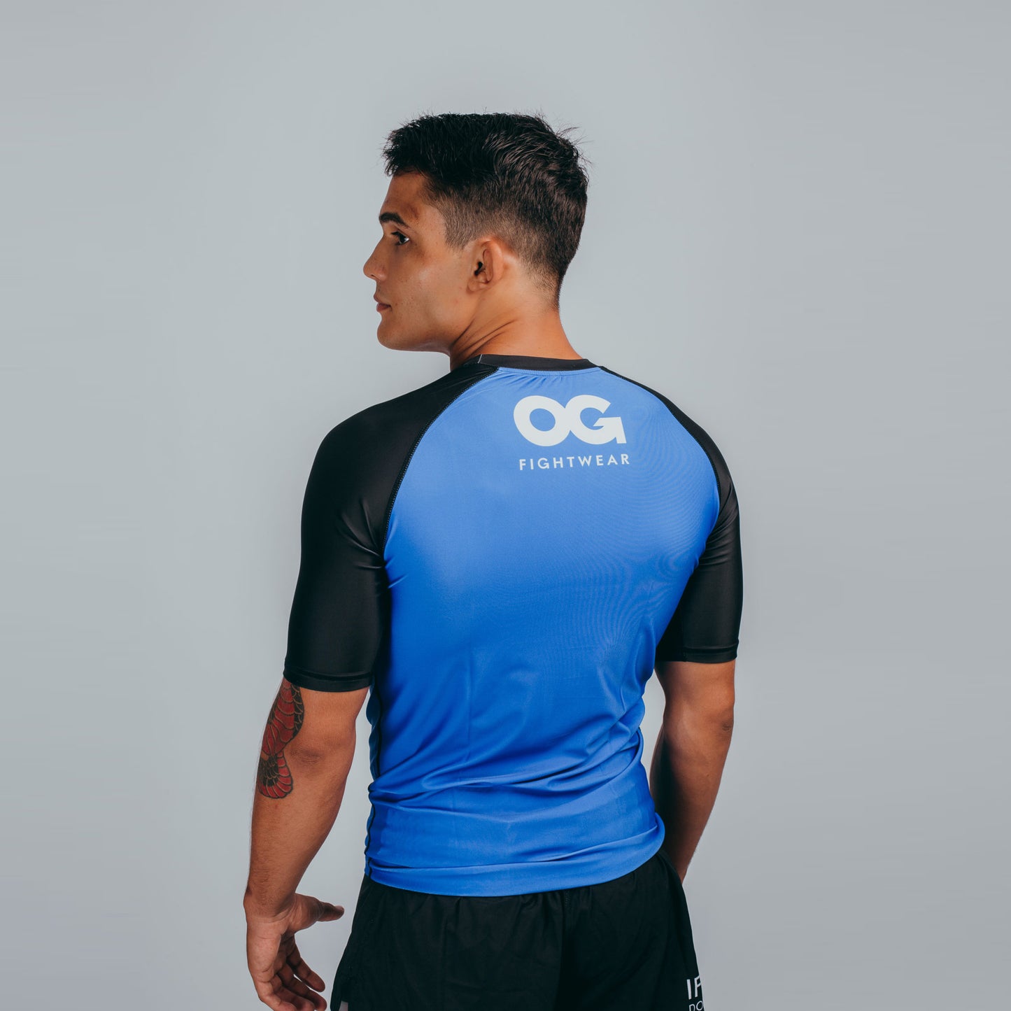OG Short Sleeve Rashguard (Blue)