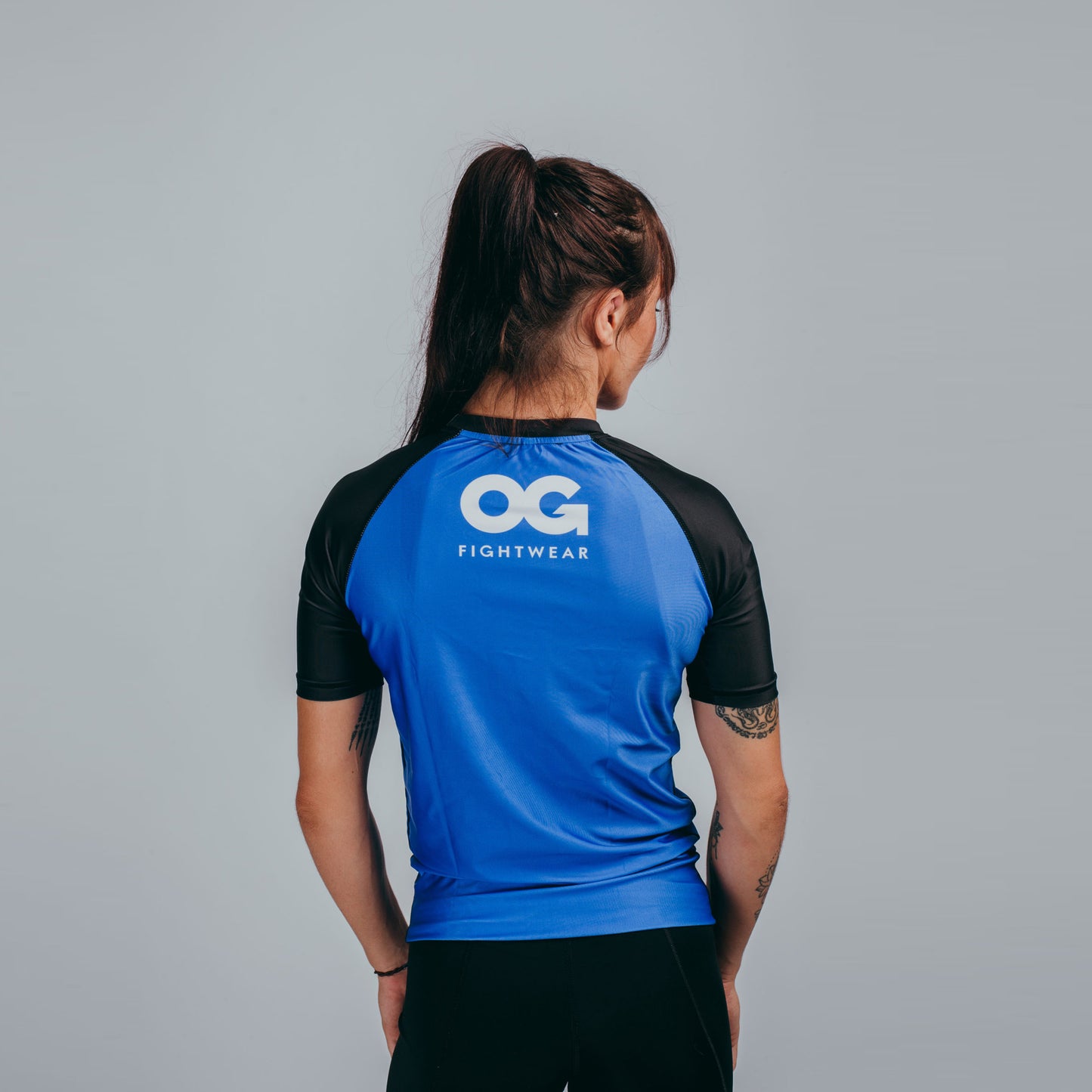 OG Short Sleeve Rashguard (Blue)