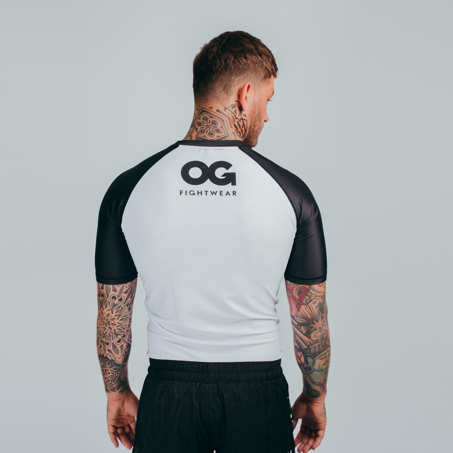 OG Short Sleeve Rashguard (White)