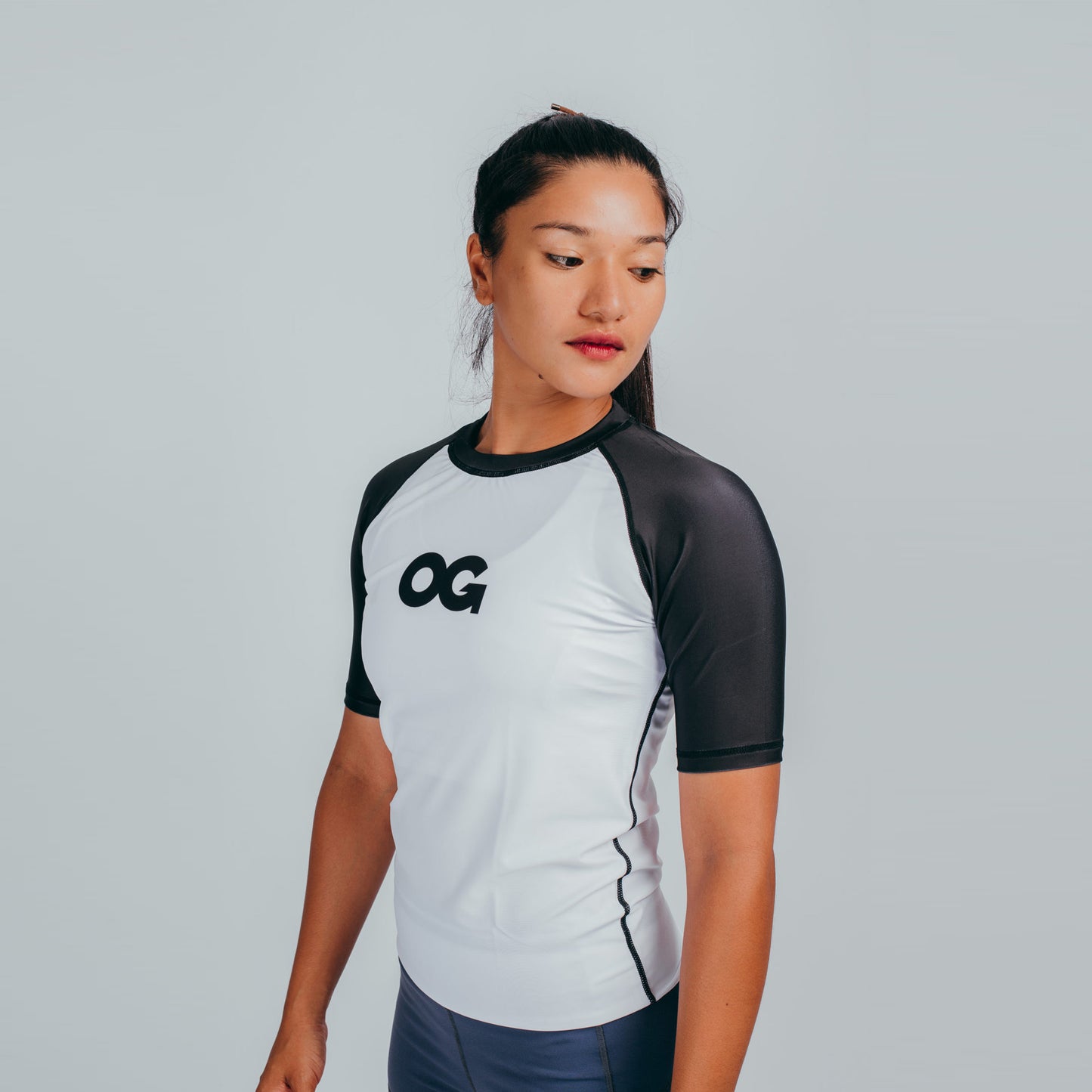 OG Short Sleeve Rashguard (White)