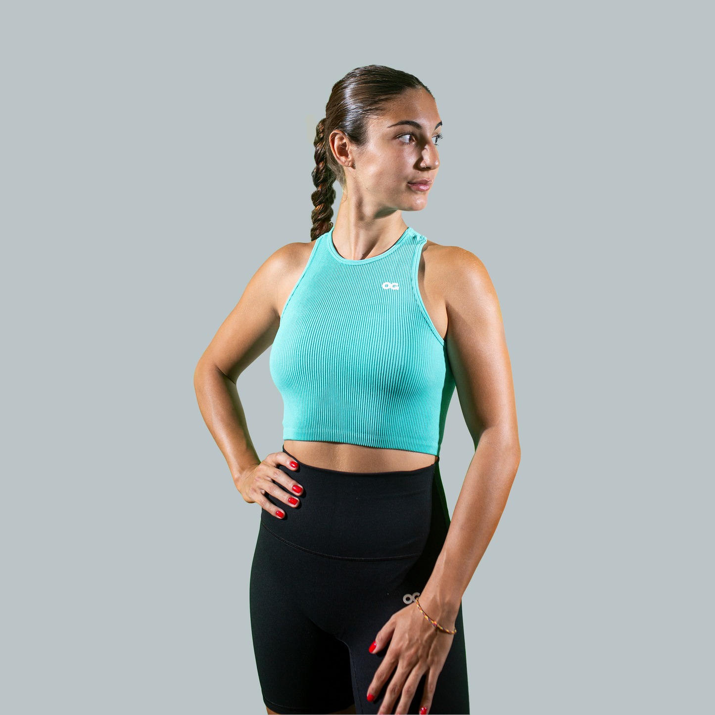 Razor Activewear Top Turquoise OG Fightwear