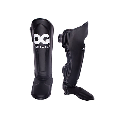 OG Supermax Shin Guards (Black)