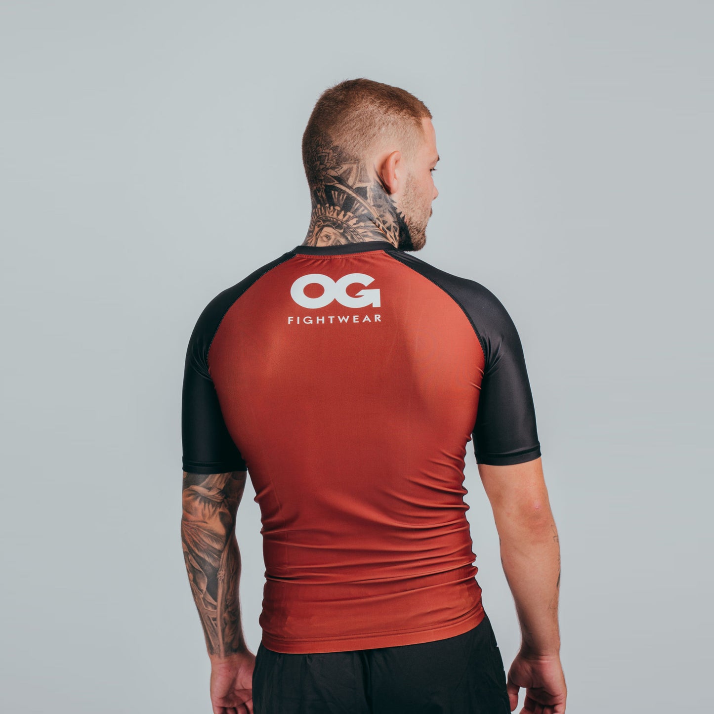 OG Short Sleeve Rashguard (Brown)