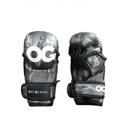 Camo Warrior MMA Training Gloves