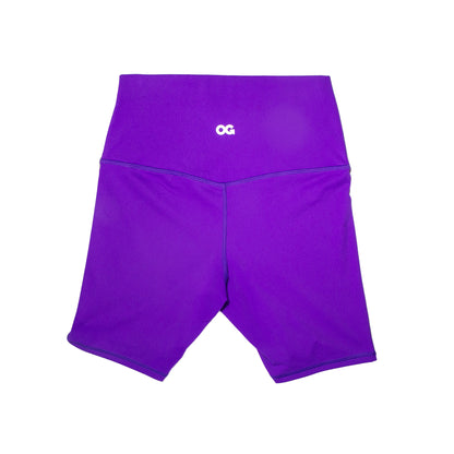 Pow Bike Shorts (Purple)
